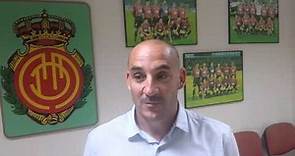 Chapi Ferrer presentado como entrenador del Real Mallorca