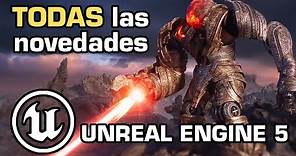Unreal Engine 5 | todas las NOVEDADES y CARACTERÍSTICAS (en español)