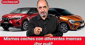 ¿Por qué hay coches remarcados idénticos en varias marcas? / Review en español | coches.net