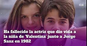 Fallece la actriz Paloma Gómez, conocida por su papel en 'Valentina' y madre del hijo de Jorge Sanz