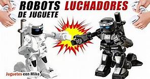ROBOTS LUCHADORES DE JUGUETE | Juguetes con Mike