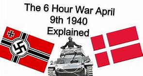 The German Invasion Of Denmark - April 9th 1940