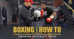 Boxing | How to throw the Right & Left Hooks | Coach Anthony Boxing