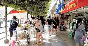[4K] Walk from Pratunam Market to Ratchathewi BTS Station in Bangkok, Thailand
