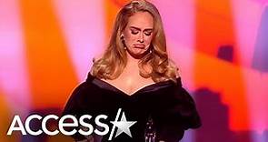 Adele Dedicates BRIT Awards To Son Angelo And Ex-Husband Simon In Tearful Speech
