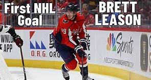 Brett Leason #49 (Washington Capitals) first NHL goal Nov 1, 2021