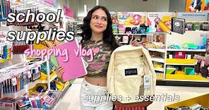BACK TO SCHOOL SHOPPING 2023✏️📓 supplies, essentials + haul