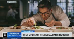 California 2030: Restaurants and rising food costs