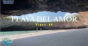 Playa del Amor (4K) Islas Marietas Tour. [Explora Vallarta]