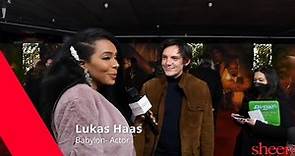 Lukas Haas talks mental health & love for acting at the Babylon Movie Premier | SHEEN EXCLUSIVE
