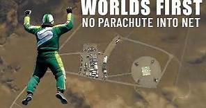 Skydiver Luke Aikins Jumps 25000 Feet Into Net With No Parachute