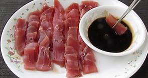 Tuna Sashimi | Simple Recipe