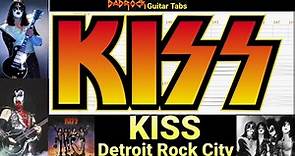 Detroit Rock City - KISS - Guitar + Bass TABS Lesson