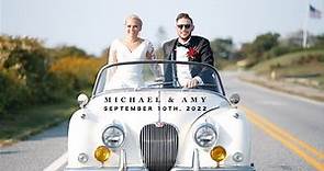 Cinematic OceanCliff Wedding - Newport Rhode Island | Mike & Amy