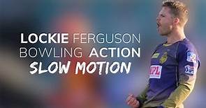 Lockie Ferguson Bowling Action Slow-Motion