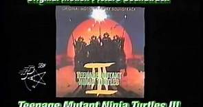 Teenage Mutant Ninja Turtles 3 Soundtrack (1993) Promo (VHS Capture)