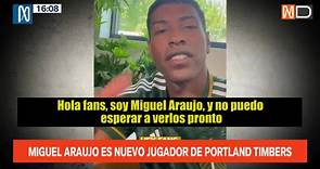 Miguel Araujo y sus primeras palabras como futbolista de Portland