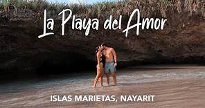 Playa Escondida en Islas Marietas 🏝️ ¡Una Playa única en todo México!