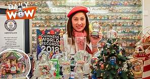 The Largest Snow Globe Collection in the World!
