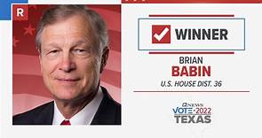 Incumbent, Rep. Brian Babin, wins US House District 36 race for fifth term