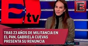 Entrevista exclusiva con la senadora Gabriela Cuevas