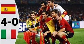 Spain 4-0 Italy Euro Cup Final(2012)Excellent Higlights and goals