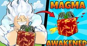 Awakened Magma! Full Showcase | Blox Fruits