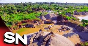 Peru Gold | Real destruction of illegal gold mines on Amazon rainforest revealed | Sunday Night