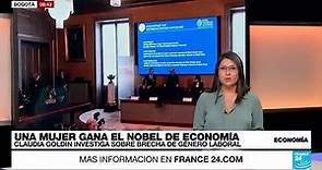 Por tercera vez en la historia, una mujer gana el premio Nobel de Economía • FRANCE 24 Español