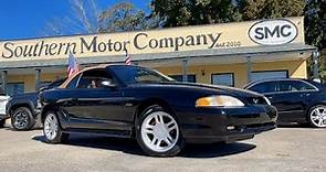 Here's our 1996 Ford Mustang GT 4.6L V8 Convertible | For Sale Tour at Southern Motor Company
