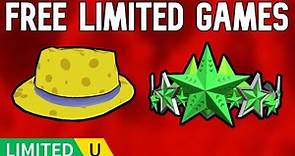 TOP 10 BEST GAMES TO GET FREE LIMITED UGC ITEMS IN ROBLOX
