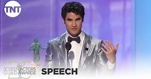 Darren Criss: Award Acceptance Speech | 25th Annual SAG Awards | TNT