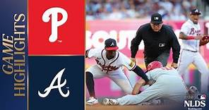 Phillies vs. Braves Game 1 Highlights (10/7/23) | MLB Highlights