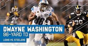 Dwayne Washington's Explosive 96-Yard TD! (Preseason) | Lions vs. Steelers | NFL