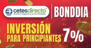 Tutorial bonddia ¿Cómo funciona bonddia en cetes directo?