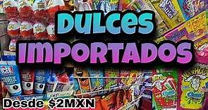 😍La tienda de🍭DULCES AMERICANOS🍬más ECONÓMICA de CDMX🤑Dulces en LA MERCED😉Haz Negocio 👌