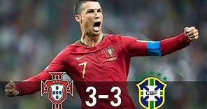 Portugal vs Brazil 3-3 - All Goals & Extended Highlights - Last Matches HD