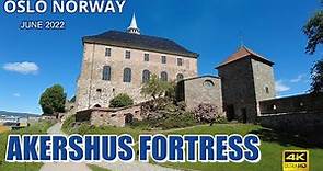 AKERSHUS FORTRESS- OSLO NORWAY -(4k 60fps)
