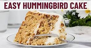 Easy Hummingbird Cake