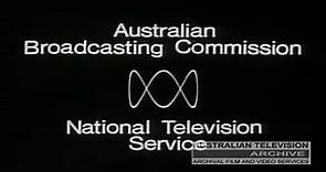 Rare Early ABC TV Australia's Station Identity Graphic.