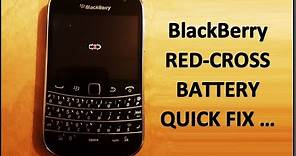 FIX BlackBerry - RED-CROSS BATTERY !!
