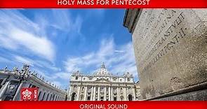 Pope Francis - Holy Mass for Pentecost 2019-06-09