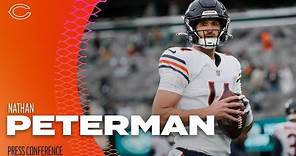Nathan Peterman on upcoming start against the Vikings | Chicago Bears
