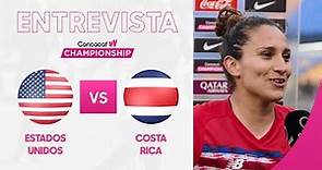 Concacaf Women's Championship 2022 Entrevista | Carolina Venegas de Costa Rica