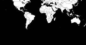 Blank map of the world | Jeramie