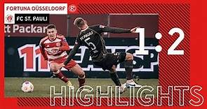 HIGHLIGHTS | Fortuna Düsseldorf vs. FC St. Pauli 1:2 | Knappe Niederlage im zweiten Freispiel