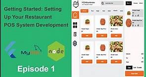 Getting Started: Setting Up Your Restaurant POS System Development Environment