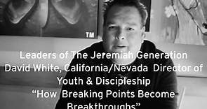 Tim Hill - Leaders of the Jeremiah Generation video series...