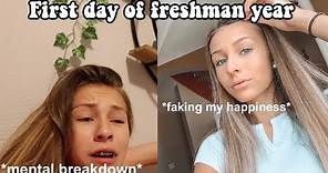 first day of highschool: GET READY WITH ME