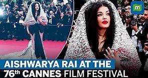 Cannes 2023: Aishwarya Rai Bachchan Wears Giant Silver Hooded Gown On Red Carpet | India At Cannes